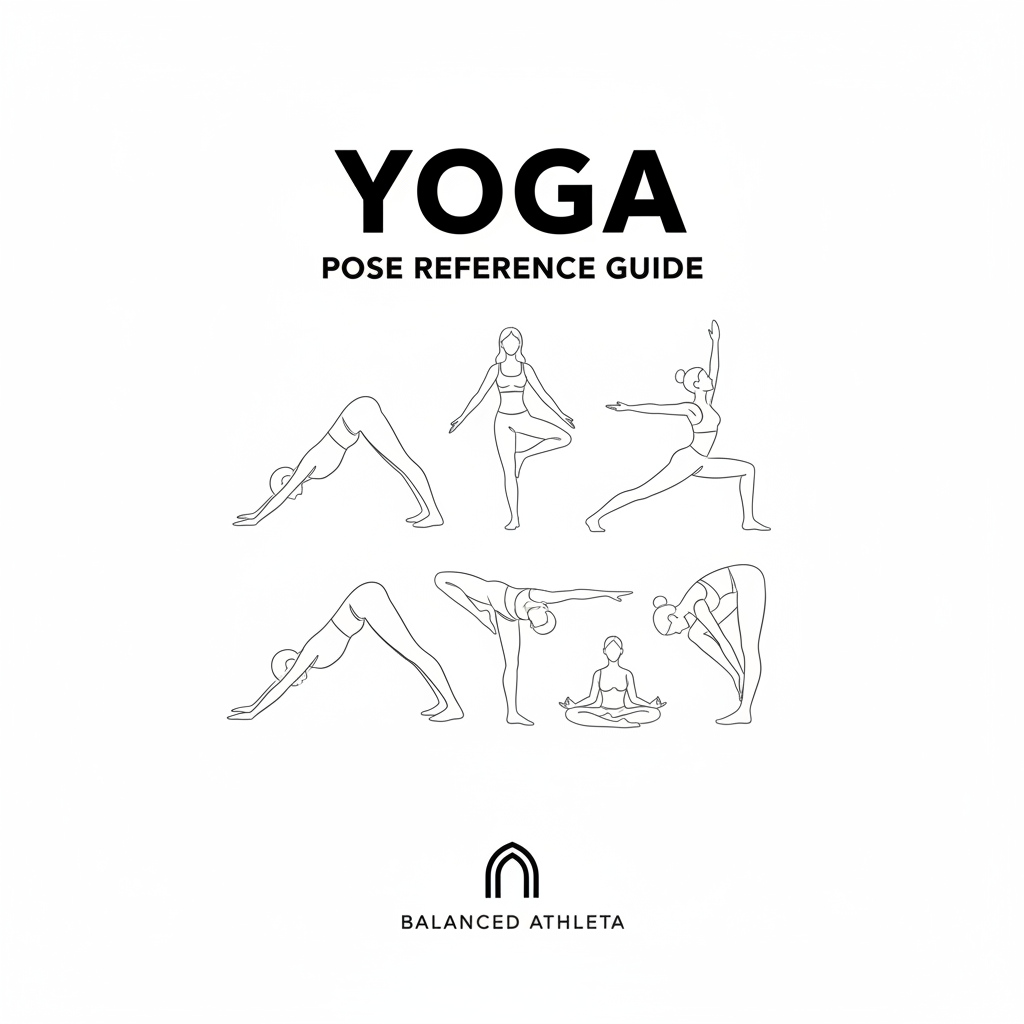 Always Aktiv Yoga Pose Reference Guide printable PDF cover